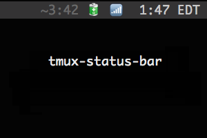 tmux-status-bar